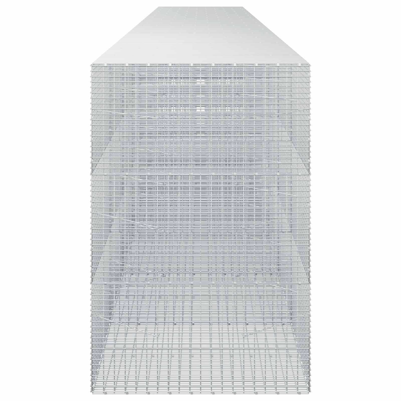 Gabion z žico 3,5 mm in mrežo 5x2,5 cm 800x100x150 cm