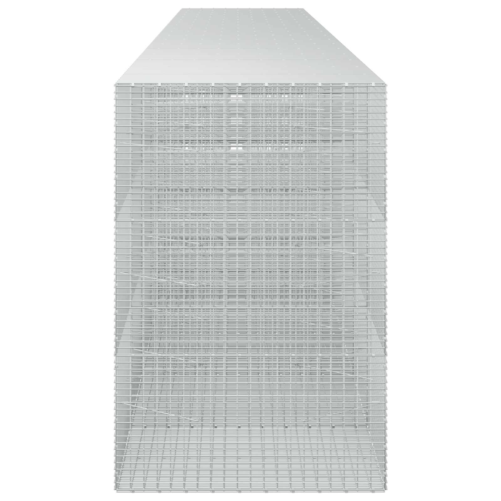 Gabion z žico 3,5 mm in mrežo 5x2,5 cm 900x100x150 cm
