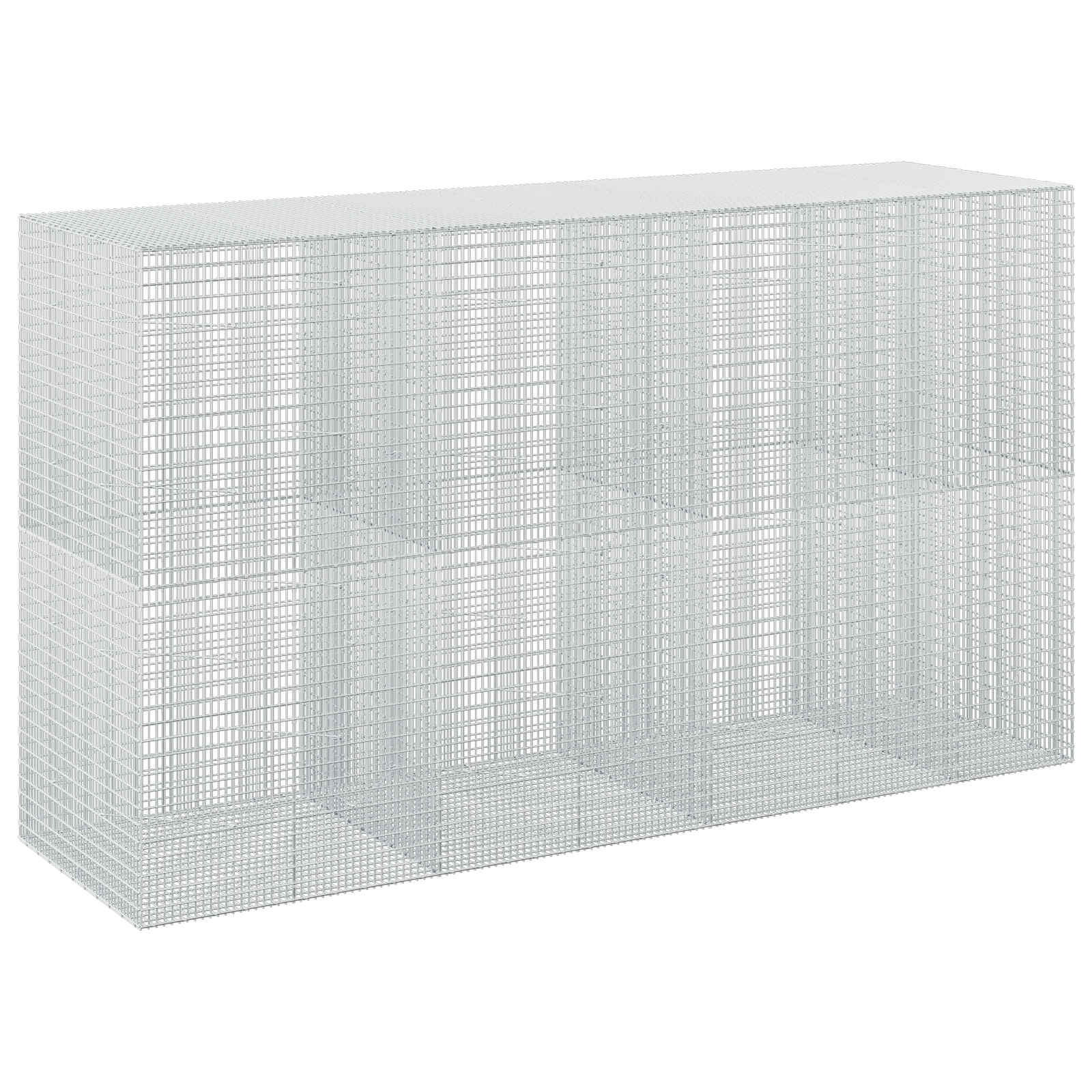 Gabion z žico 3,5 mm in mrežo 5x2,5 cm 350x100x200 cm