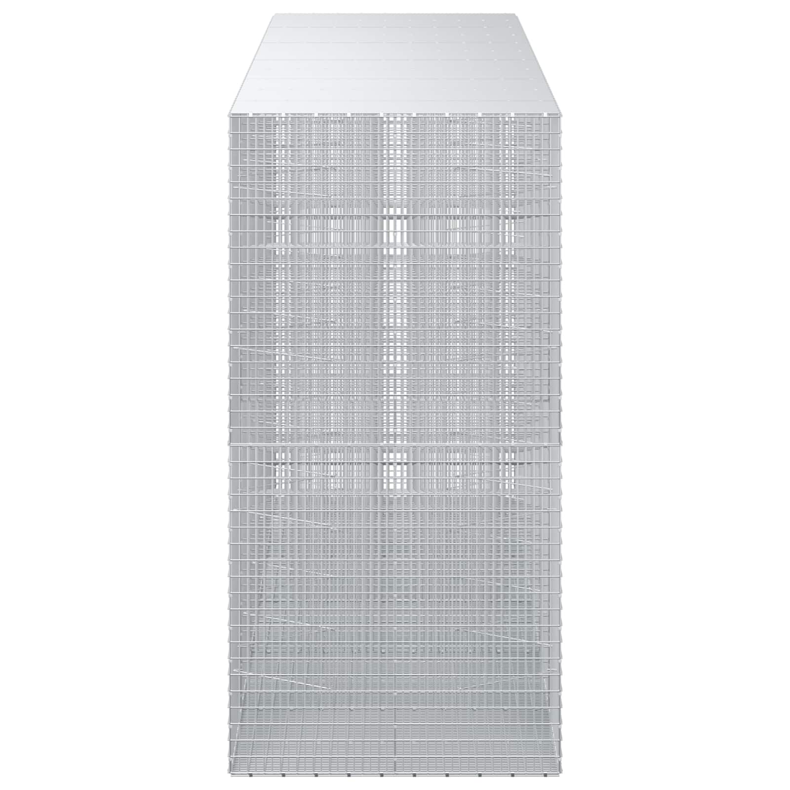 Gabion z žico 3,5 mm in mrežo 5x2,5 cm 550x100x200 cm