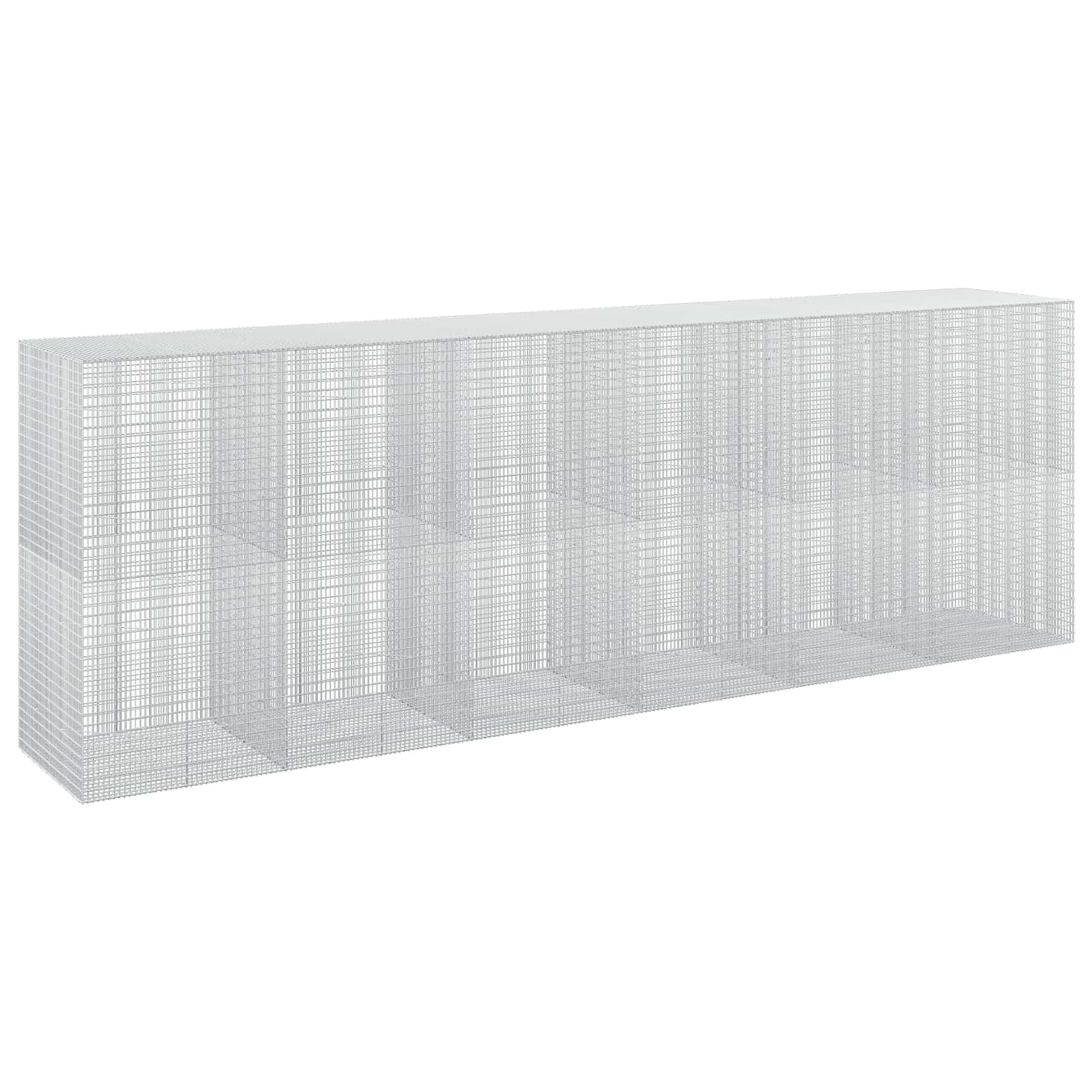 Gabion z žico 3,5 mm in mrežo 5x2,5 cm 600x100x200 cm