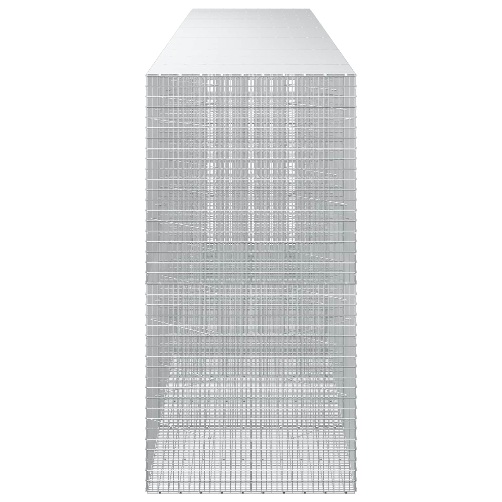 Gabion z žico 3,5 mm in mrežo 5x2,5 cm 600x100x200 cm