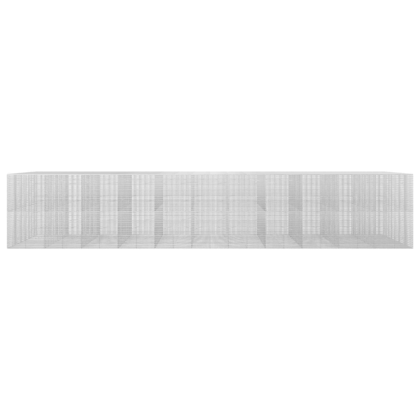 Gabion z žico 3,5 mm in mrežo 5x2,5 cm 1100x100x200 cm