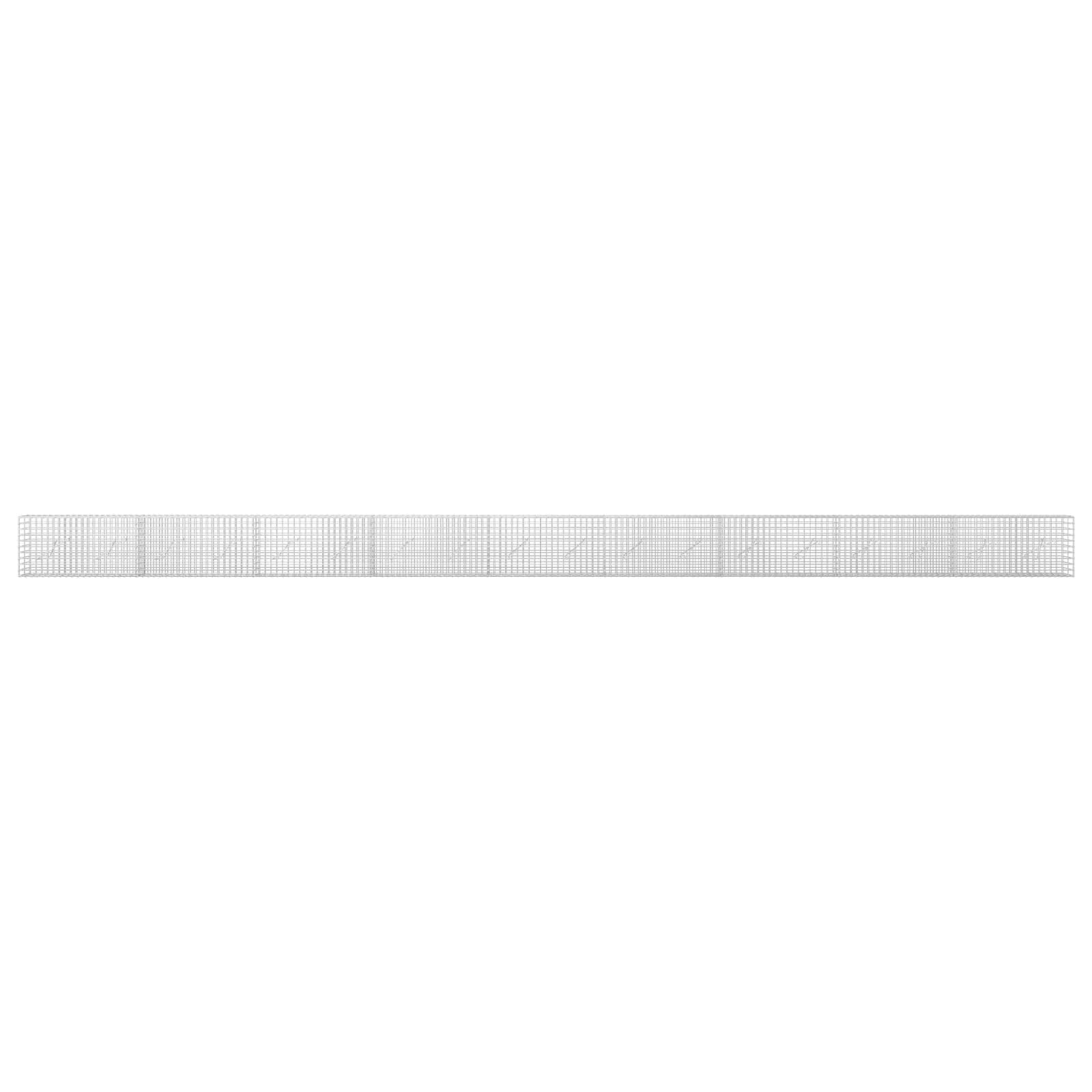 Gabion z žico 3,5 mm in mrežo 5x5 cm 900x10x50 cm