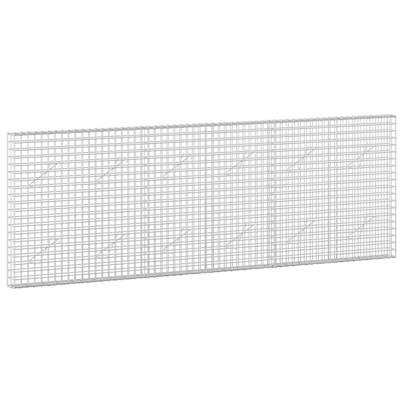 Gabion z žico 3,5 mm in mrežo 5x5 cm 300x10x100 cm