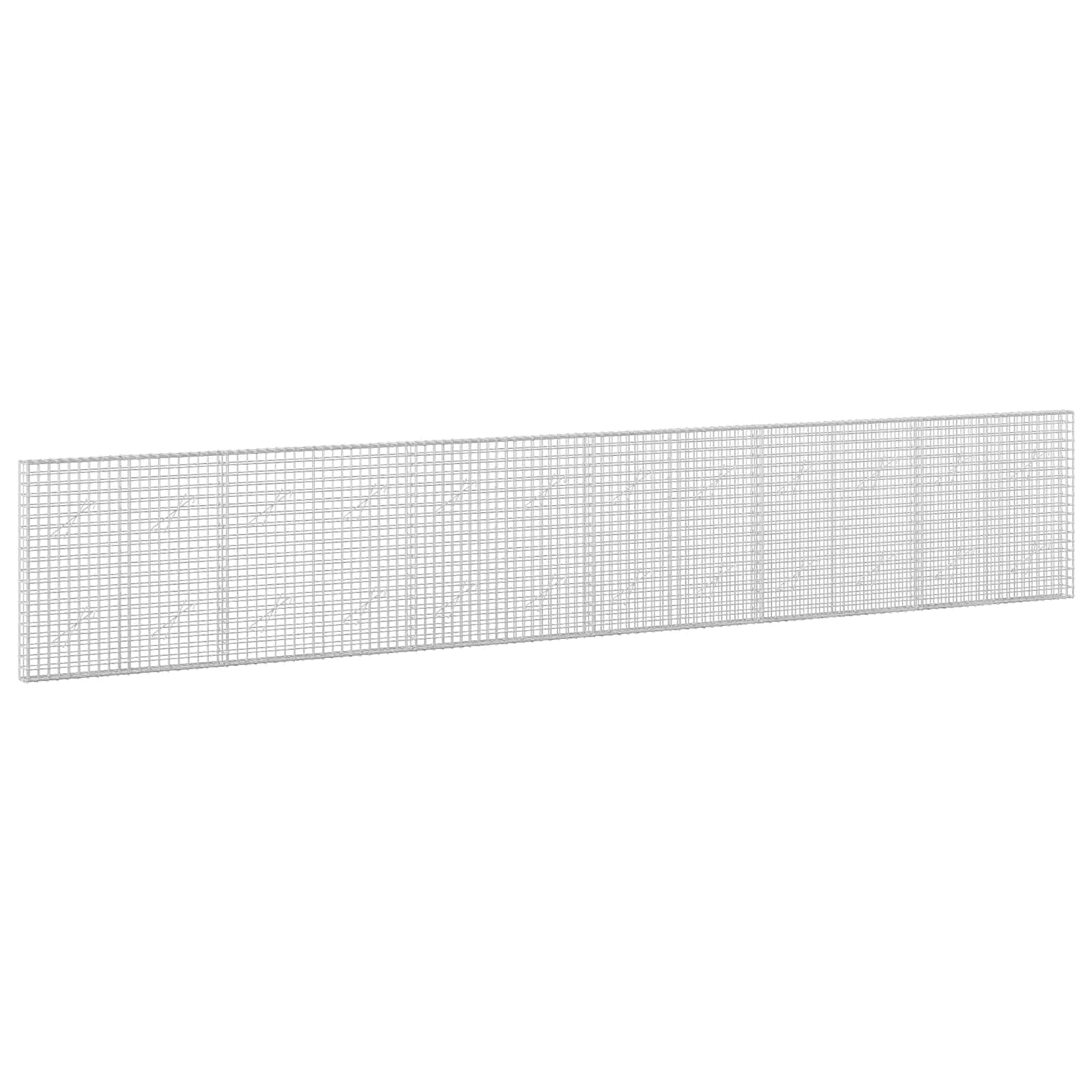 Gabion z žico 3,5 mm in mrežo 5x5 cm 600x10x100 cm