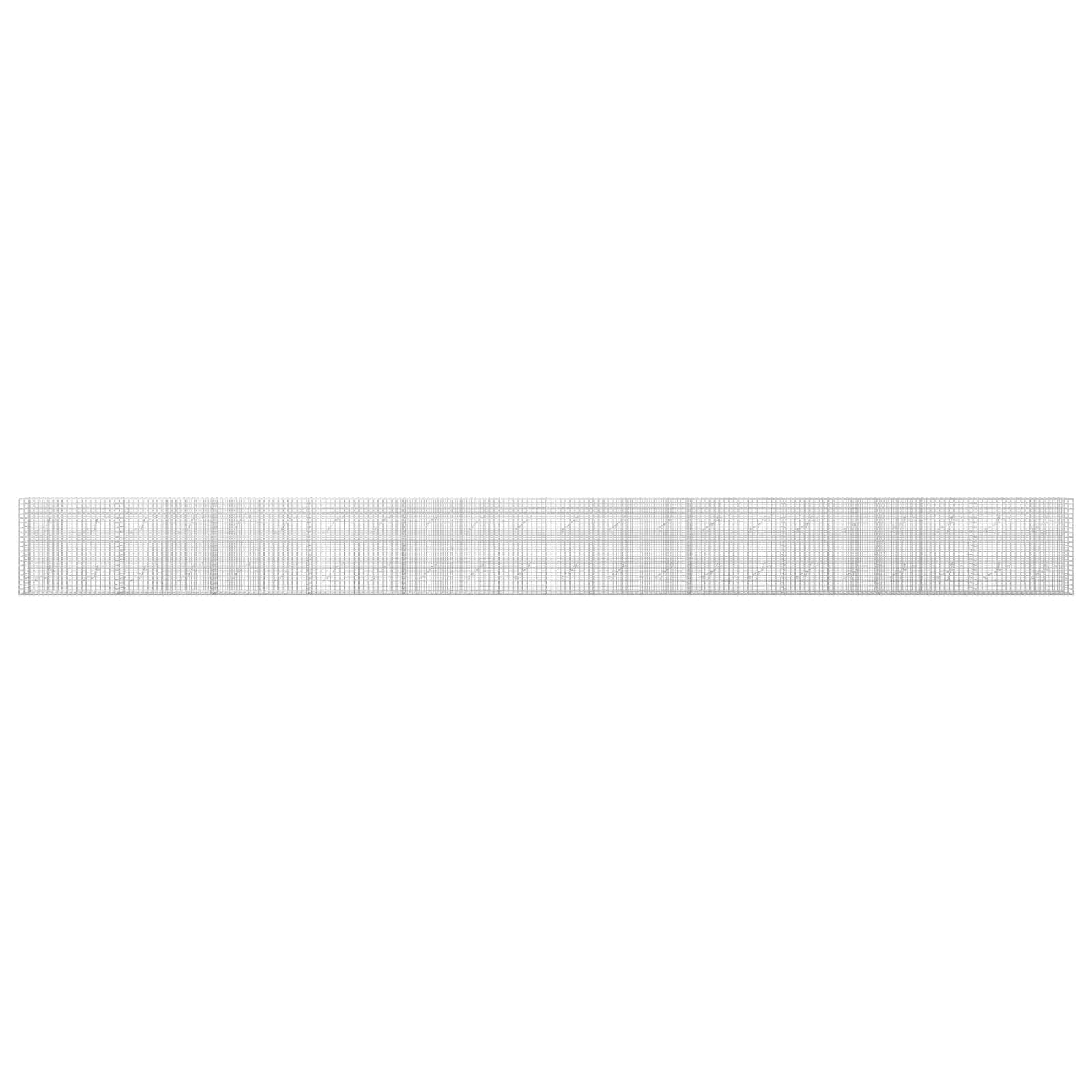 Gabion z žico 3,5 mm in mrežo 5x5 cm 1100x10x100 cm