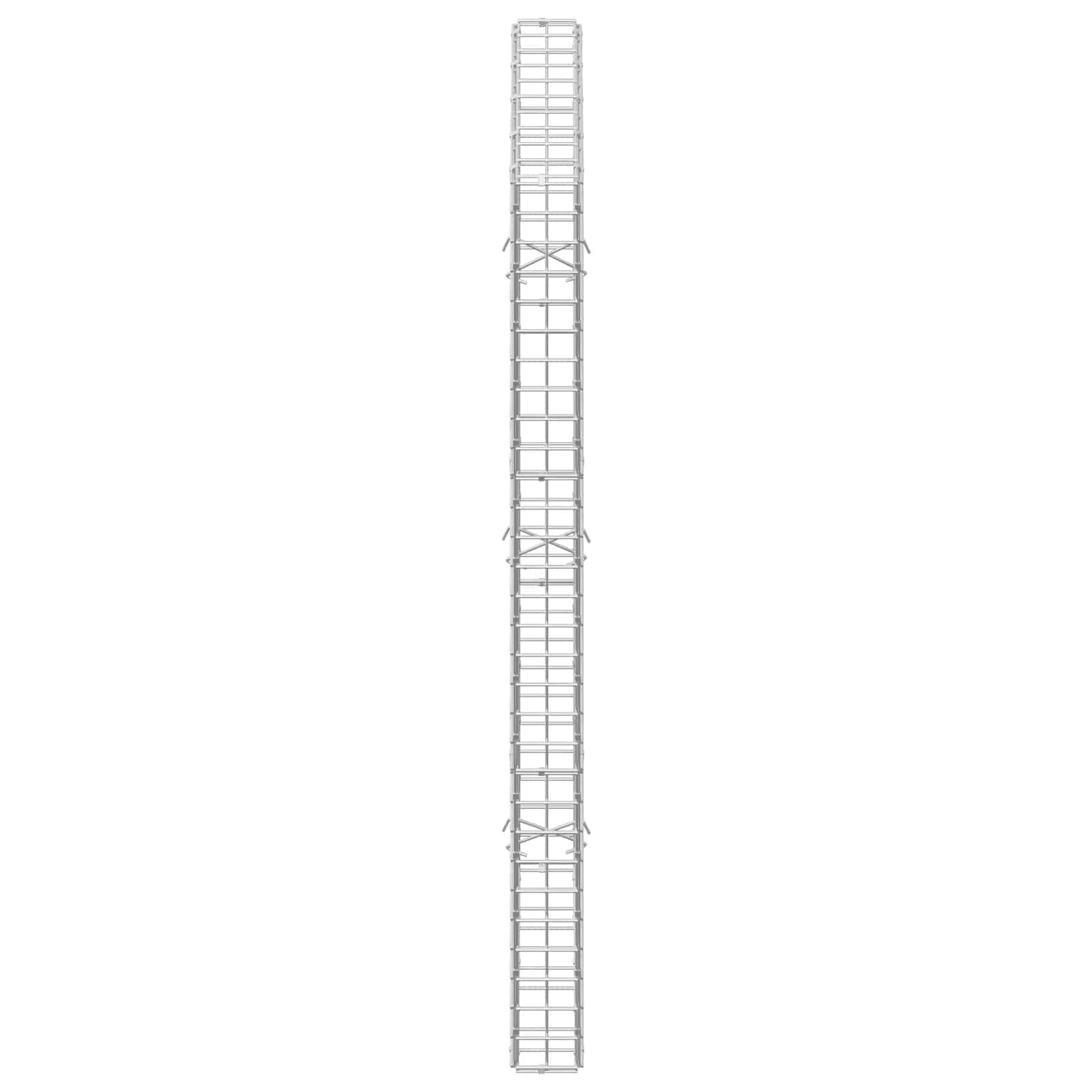 Gabion z žico 3,5 mm in mrežo 5x5 cm 50x10x150 cm