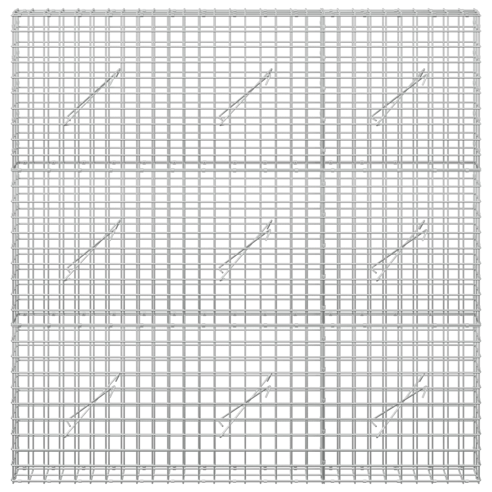 Γκαμπιόν με Σύρμα 3,5 mm και Πλέγμα 5x5 cm 150x10x150 εκ - Image 3