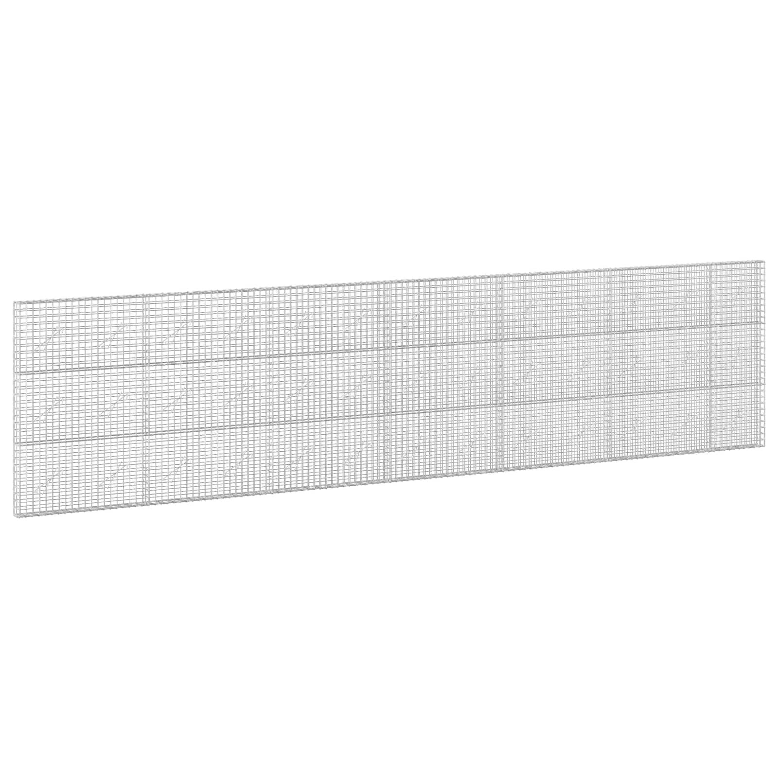 Gabion z žico 3,5 mm in mrežo 5x5 cm 650x10x150 cm
