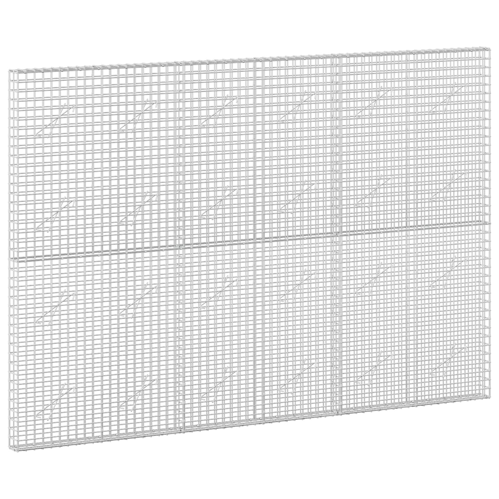 Gabion z žico 3,5 mm in mrežo 5x5 cm 300x10x200 cm