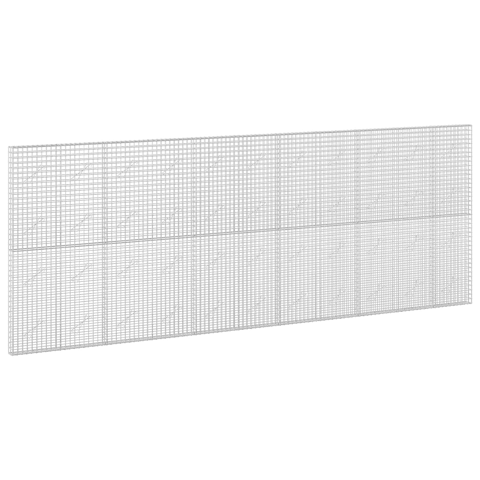 Gabion z žico 3,5 mm in mrežo 5x5 cm 550x10x200 cm