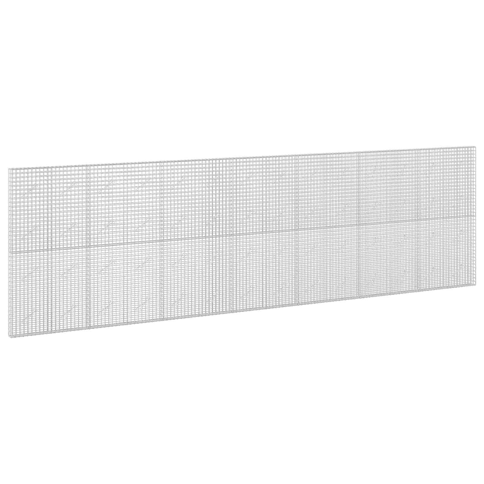 vidaXL Gabion s drátem 3,5 mm a síťkou 5x5 cm 700x10x200 cm
