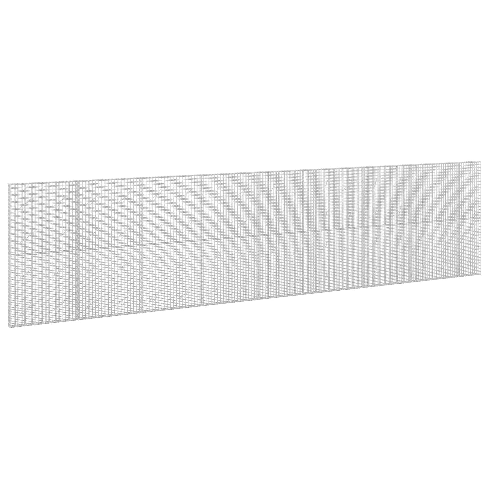 vidaXL Gabion s drátem 3,5 mm a síťkou 5x5 cm 850x10x200 cm