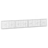 vidaXL Gabion 3,5 mm Traadi ja 5x5 cm V&otilde;rguga 350x20x50 cm