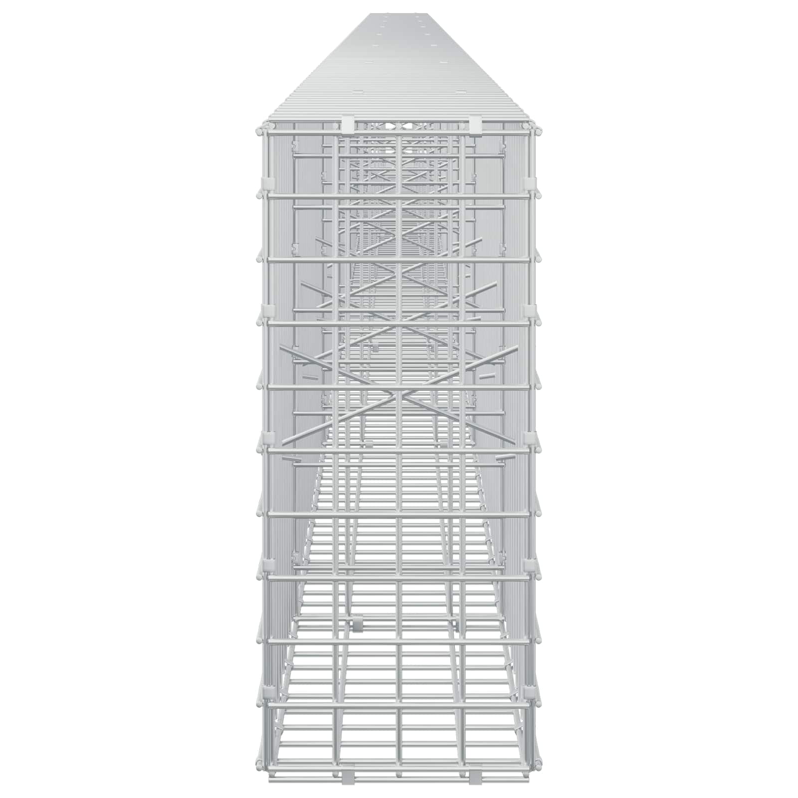 Gabion z žico 3,5 mm in mrežo 5x5 cm 750x20x50 cm
