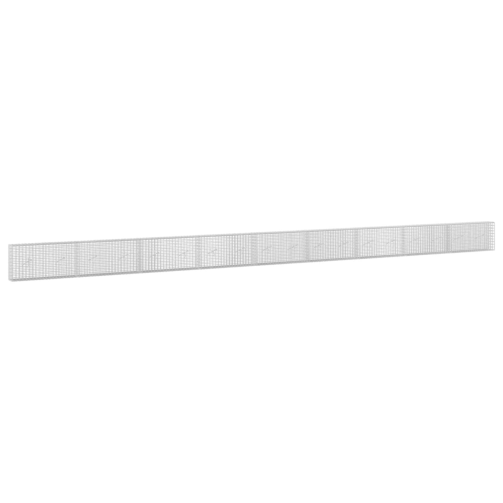 Gabion z žico 3,5 mm in mrežo 5x5 cm 900x20x50 cm