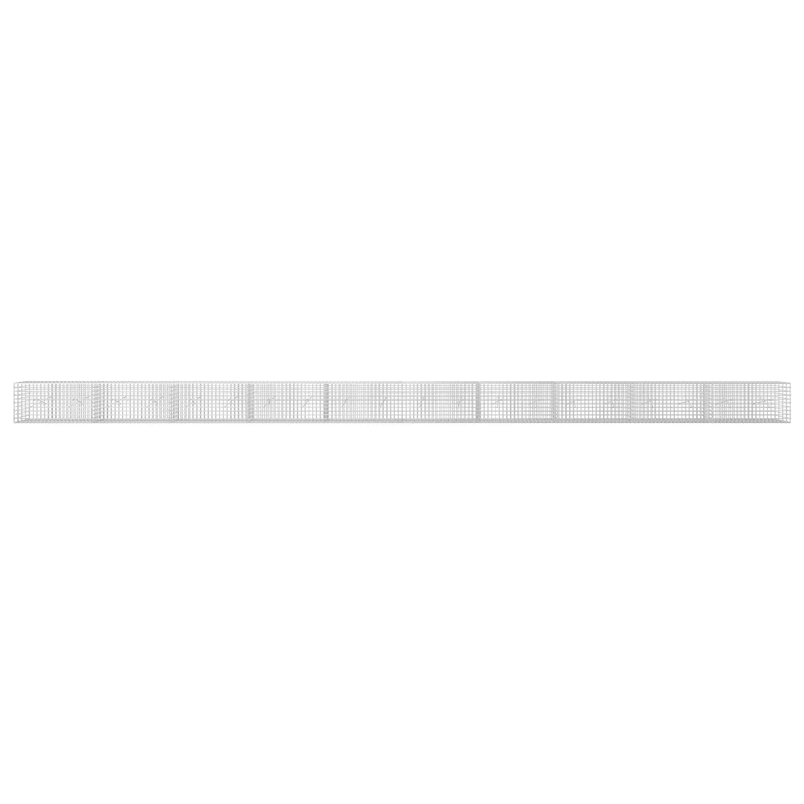 Gabion z žico 3,5 mm in mrežo 5x5 cm 1000x20x50 cm
