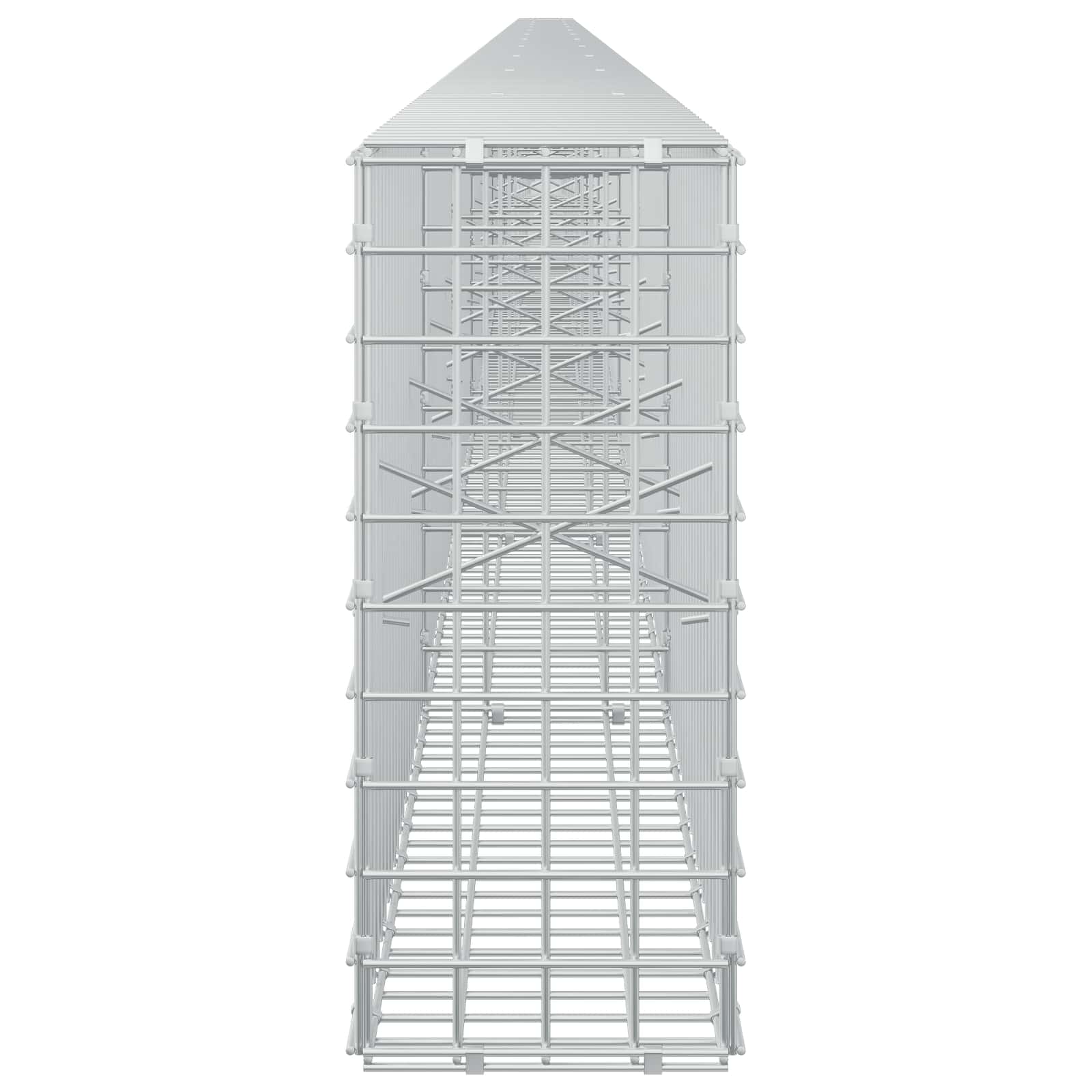 Gabion z žico 3,5 mm in mrežo 5x5 cm 1200x20x50 cm