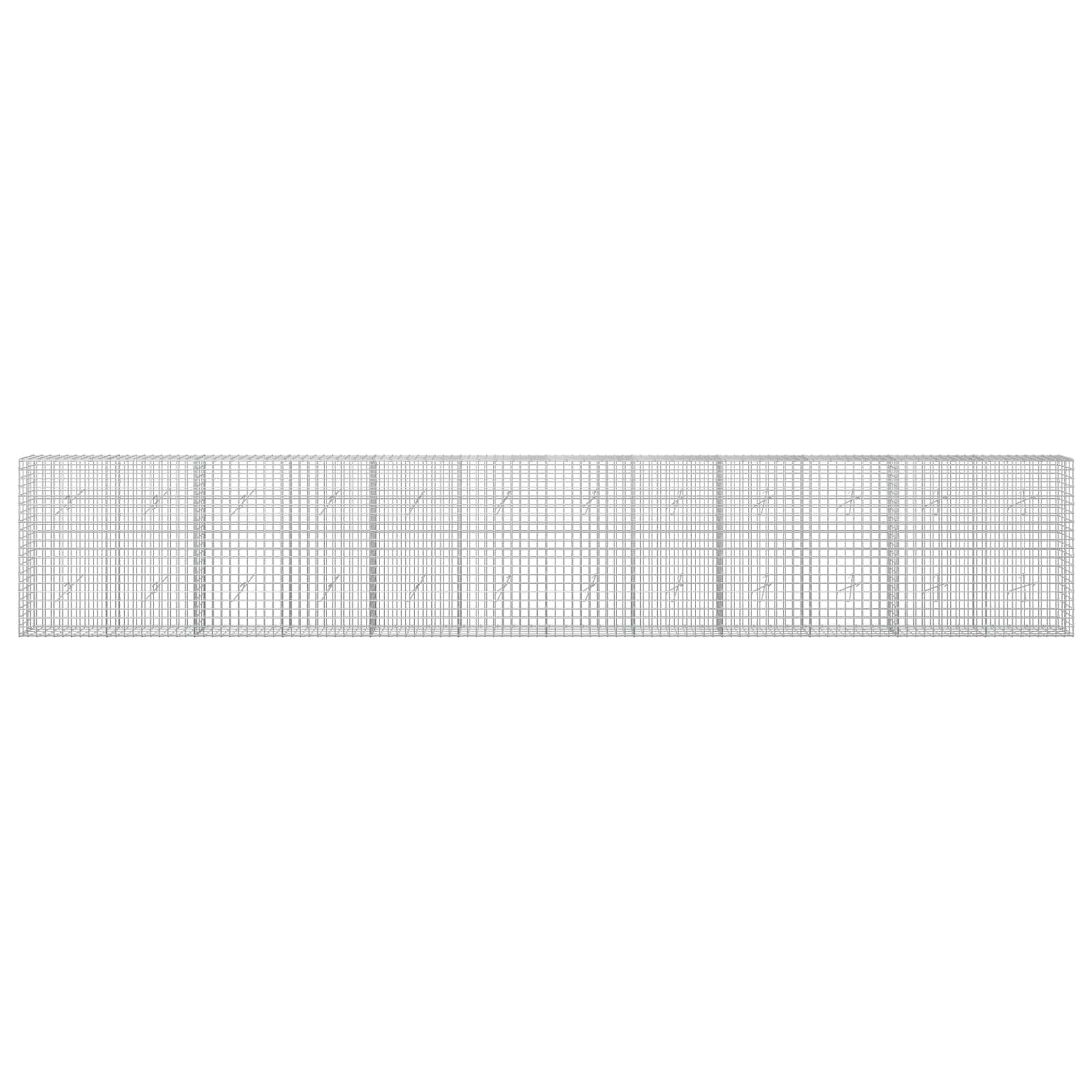 Gabion z žico 3,5 mm in mrežo 5x5 cm 600x20x100 cm