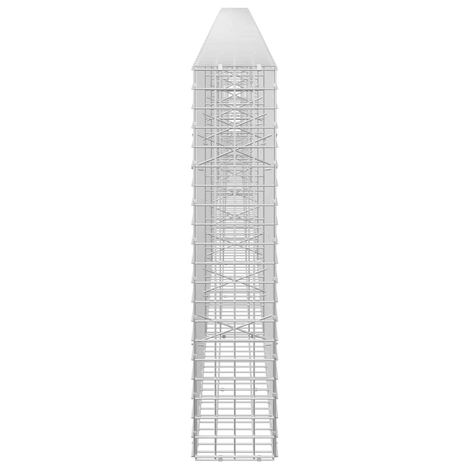 Gabion z žico 3,5 mm in mrežo 5x5 cm 600x20x100 cm