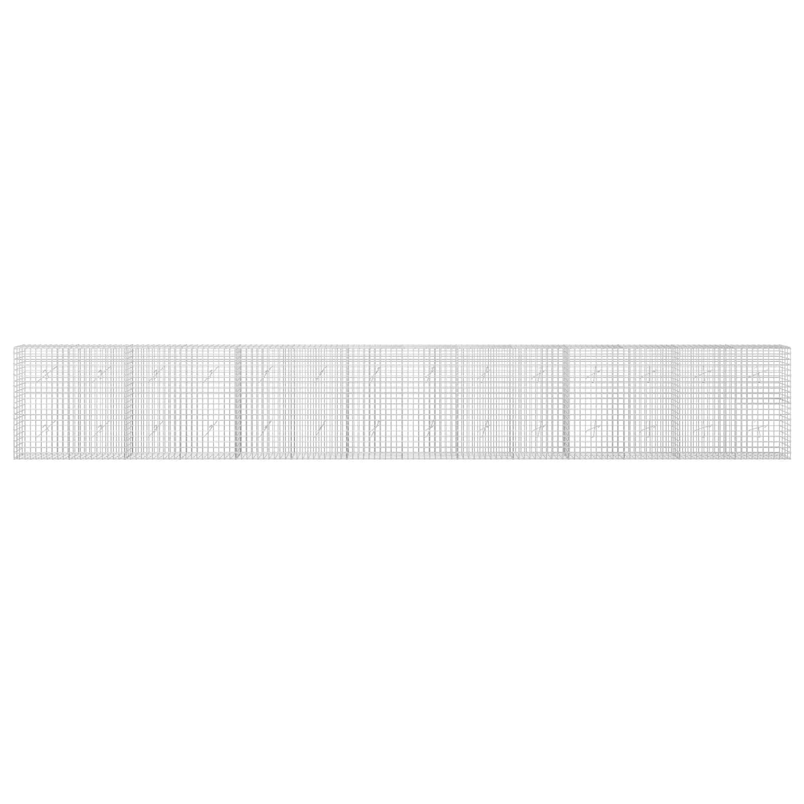 Gabion z žico 3,5 mm in mrežo 5x5 cm 700x20x100 cm