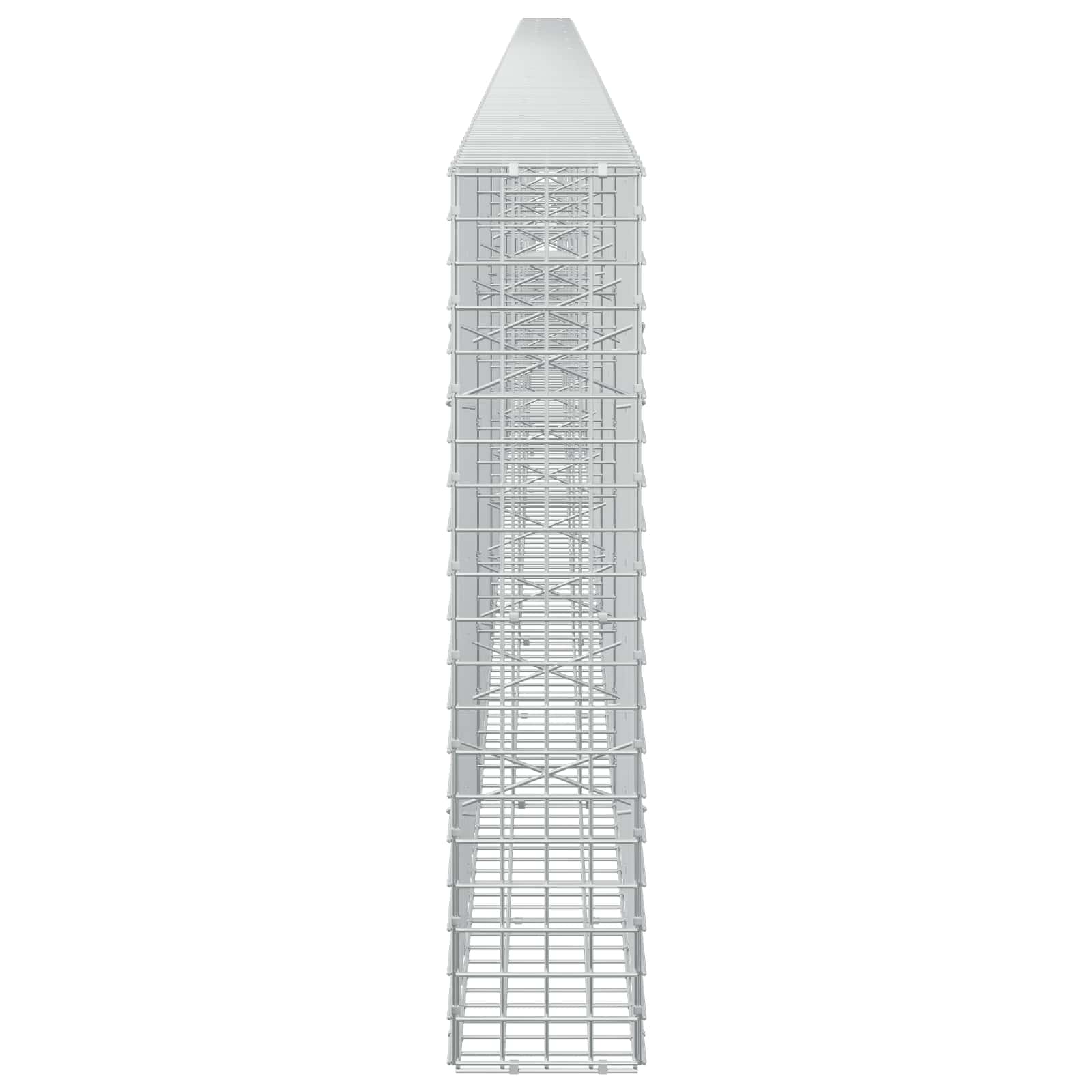 Gabion z žico 3,5 mm in mrežo 5x5 cm 900x20x100 cm