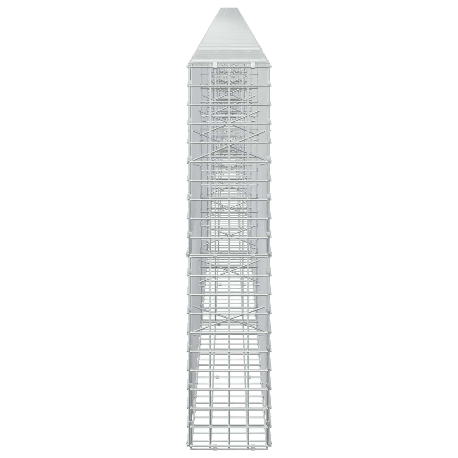 Gabion z žico 3,5 mm in mrežo 5x5 cm 1000x20x100 cm