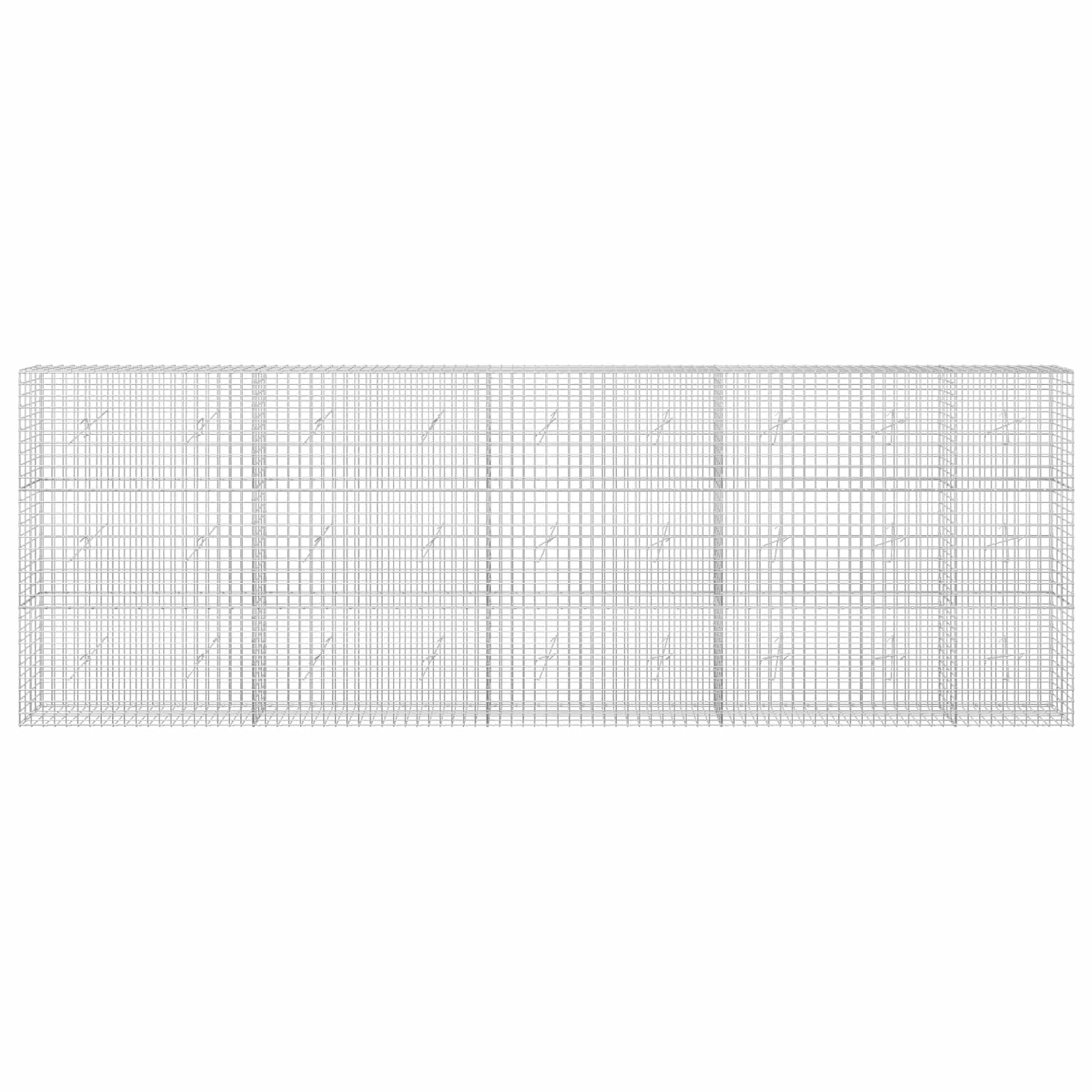 Gabion z žico 3,5 mm in mrežo 5x5 cm 450x20x150 cm