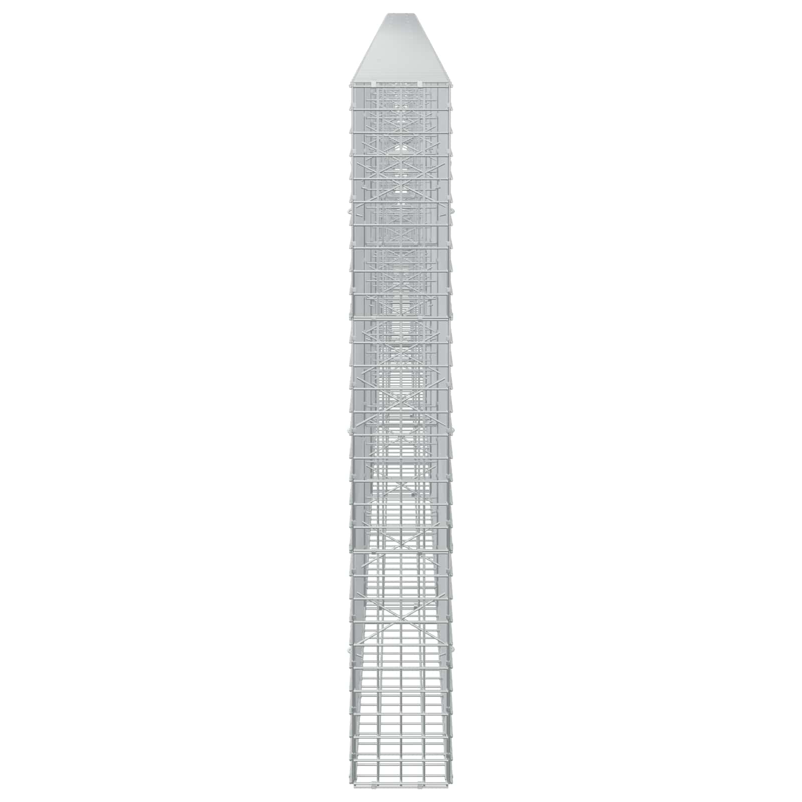 Gabion z žico 3,5 mm in mrežo 5x5 cm 900x20x150 cm