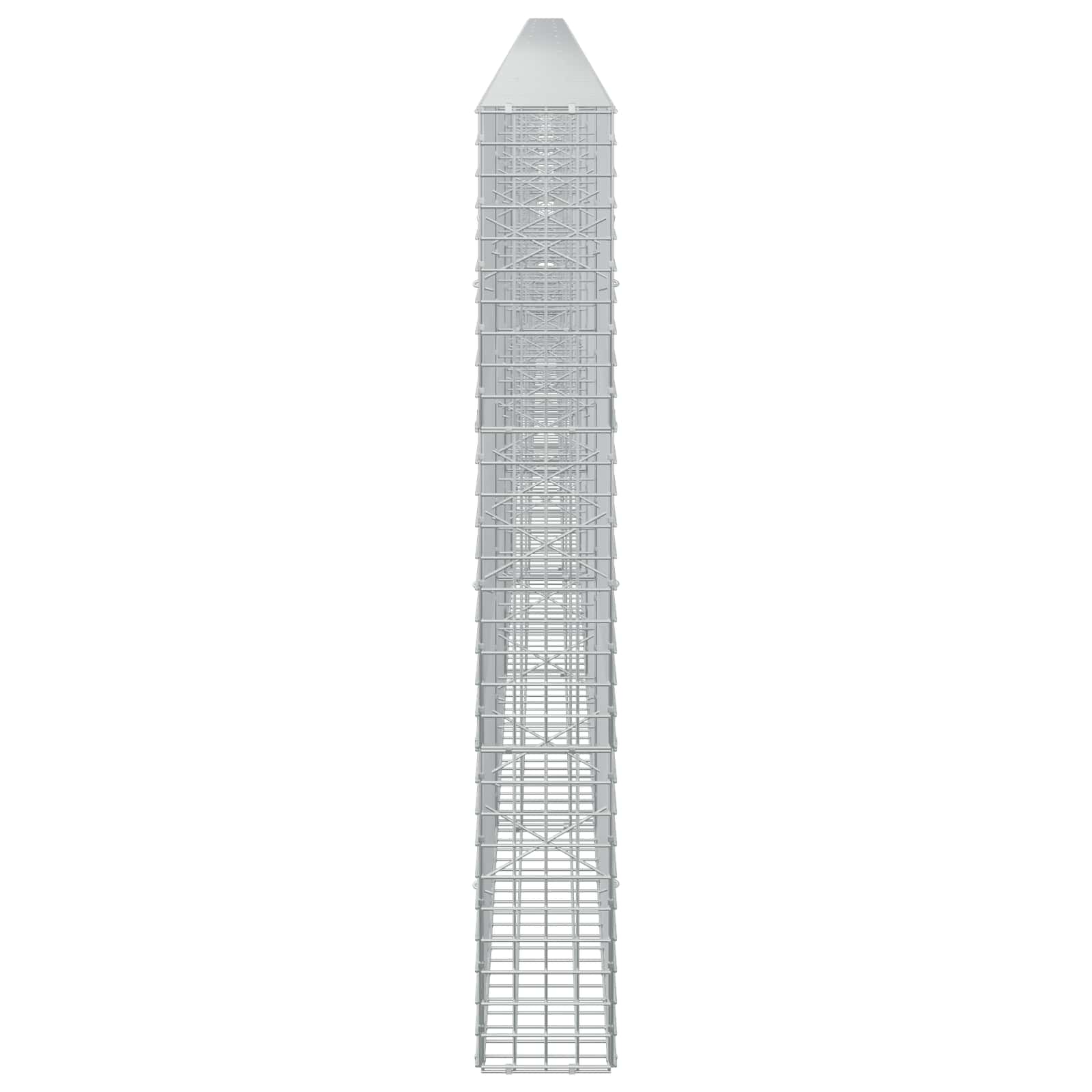 Gabion z žico 3,5 mm in mrežo 5x5 cm 1000x20x150 cm