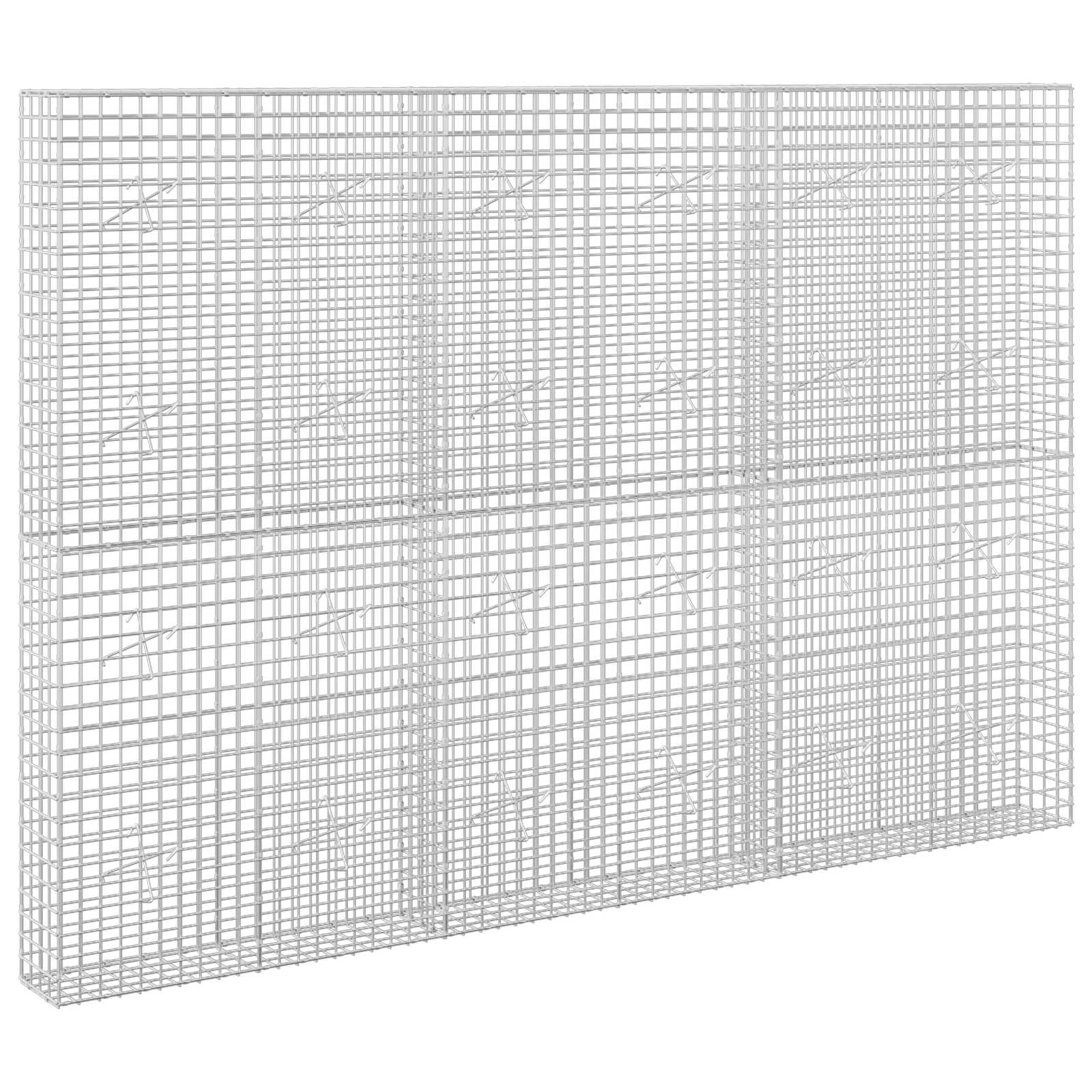 Gabion z žico 3,5 mm in mrežo 5x5 cm 300x20x200 cm
