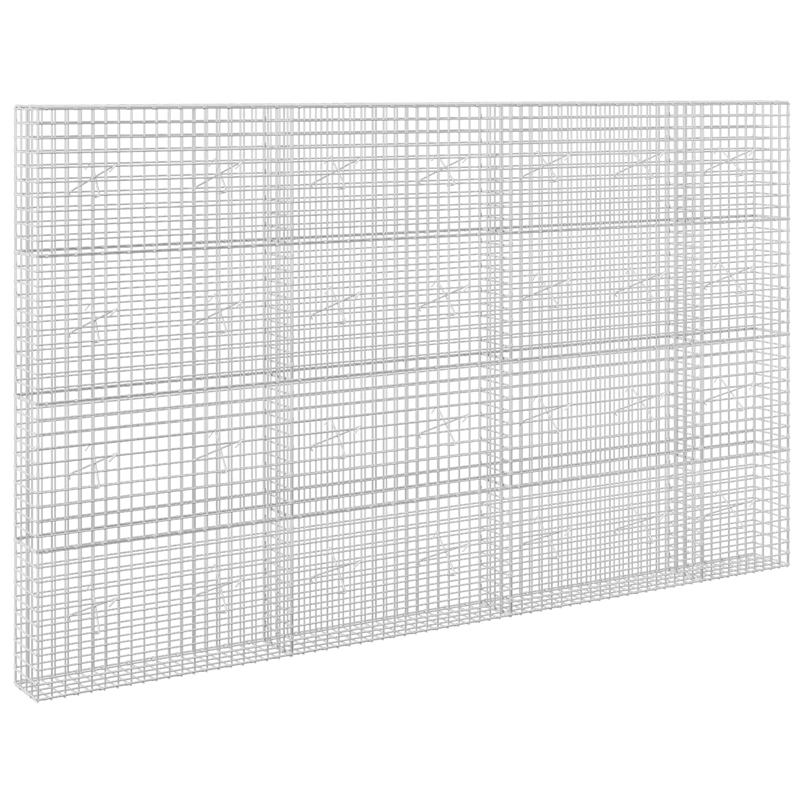 Gabion z žico 3,5 mm in mrežo 5x5 cm 350x20x200 cm