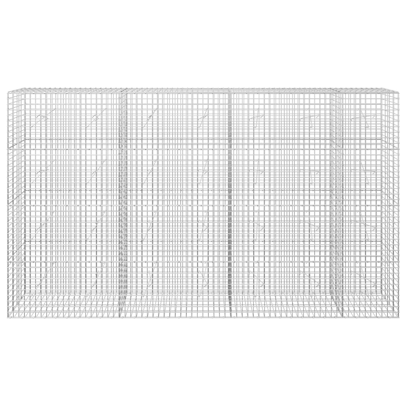 Gabion z žico 3,5 mm in mrežo 5x5 cm 350x20x200 cm