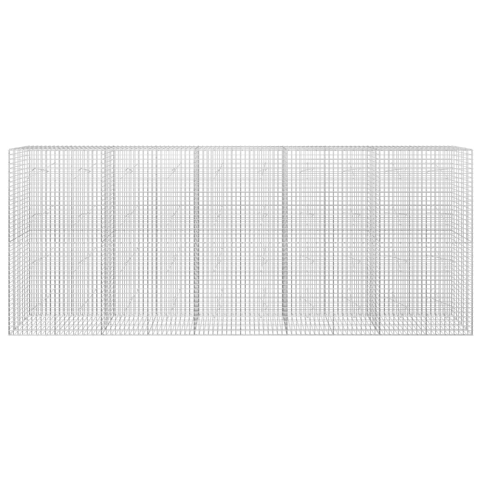 Gabion z žico 3,5 mm in mrežo 5x5 cm 500x20x200 cm