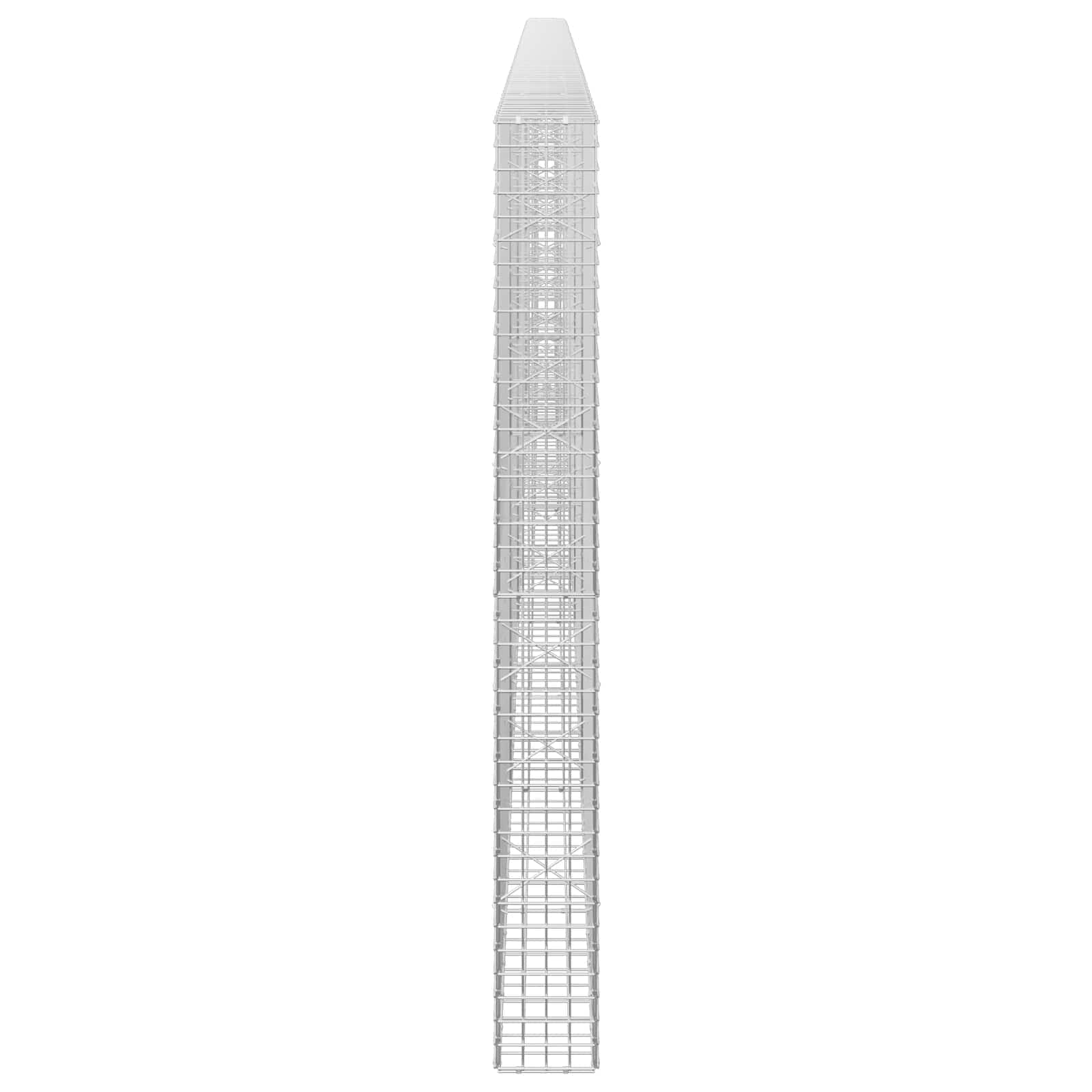 Gabion z žico 3,5 mm in mrežo 5x5 cm 500x20x200 cm