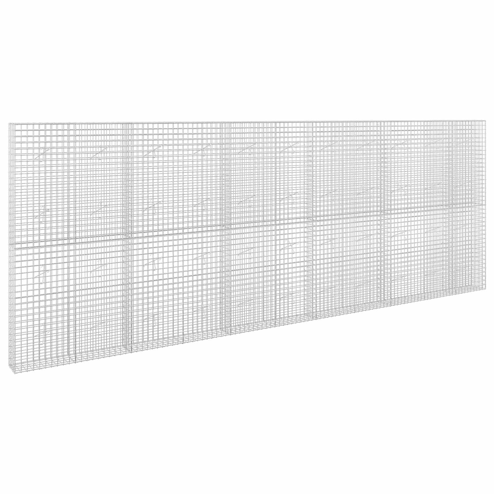 Gabion z žico 3,5 mm in mrežo 5x5 cm 550x20x200 cm
