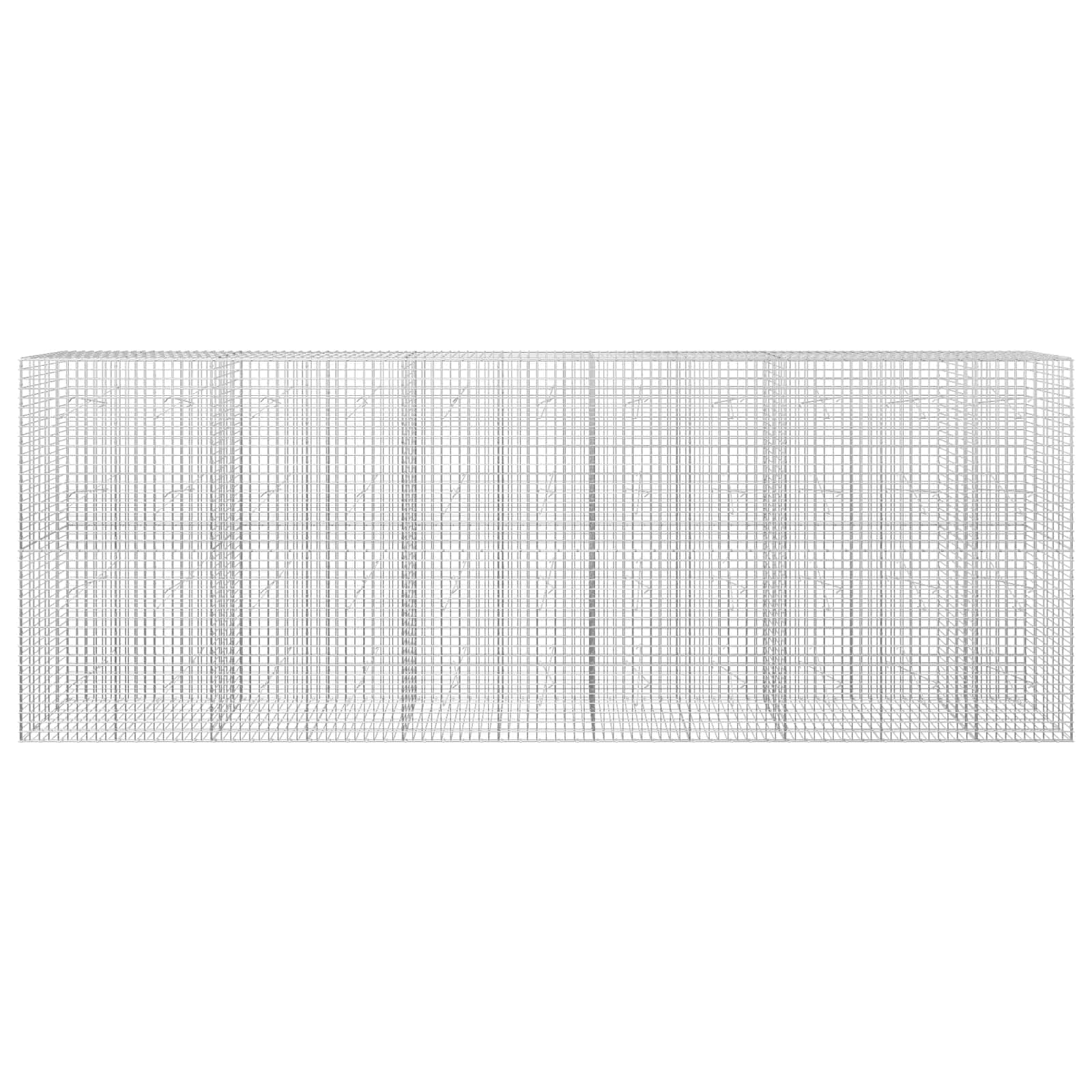 Gabion z žico 3,5 mm in mrežo 5x5 cm 550x20x200 cm