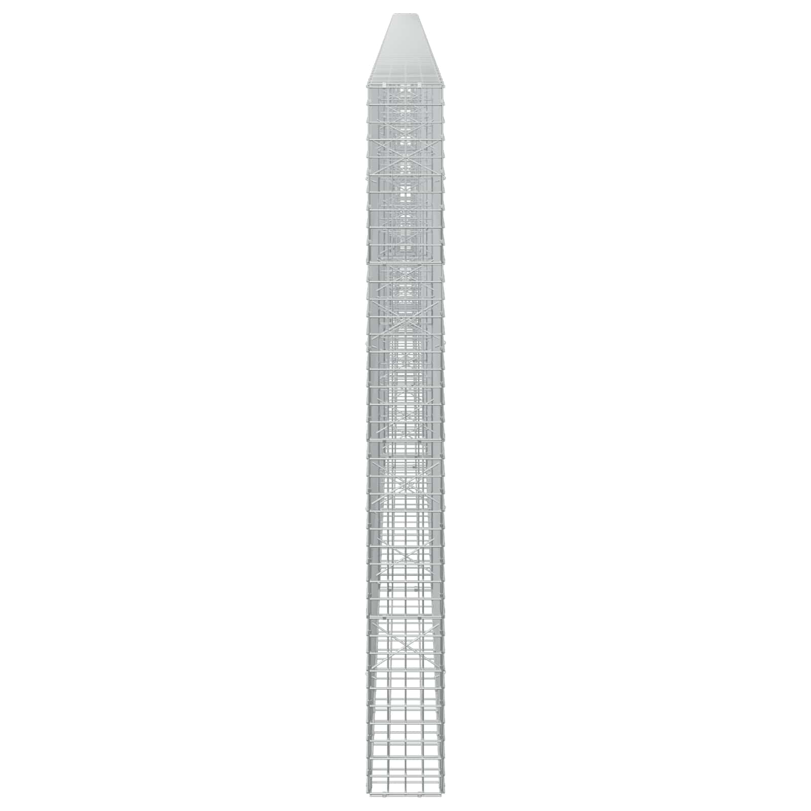 Gabion z žico 3,5 mm in mrežo 5x5 cm 650x20x200 cm