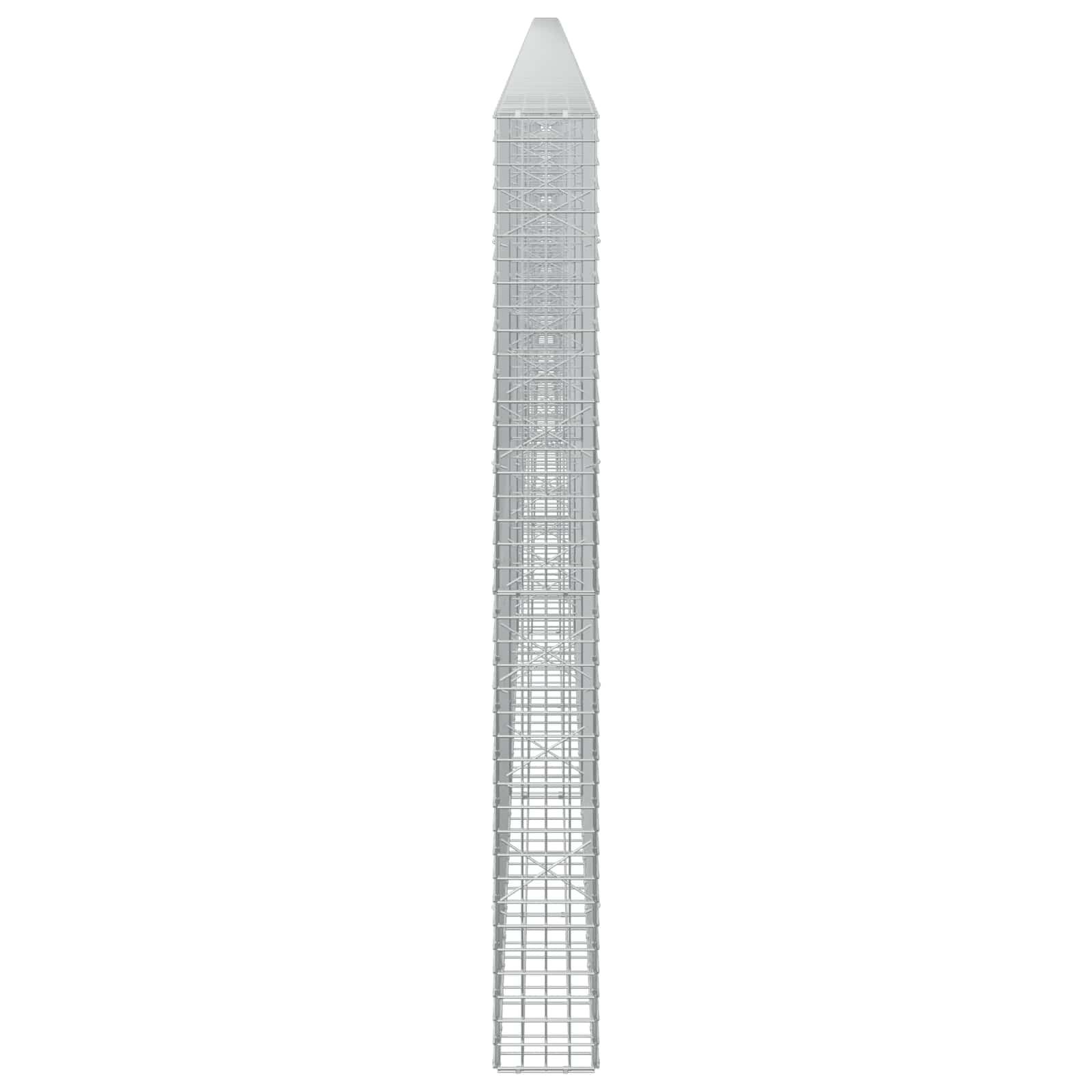 Gabion z žico 3,5 mm in mrežo 5x5 cm 950x20x200 cm