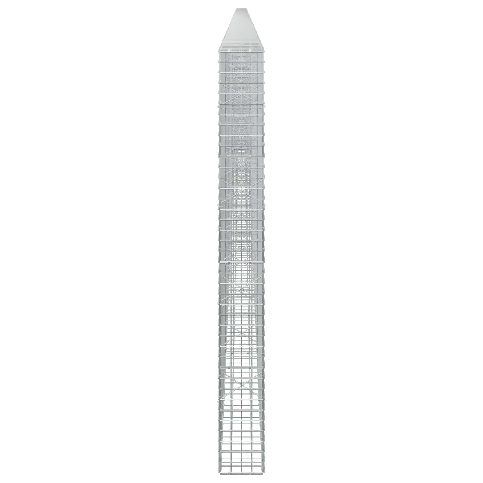 Gabion z žico 3,5 mm in mrežo 5x5 cm 1100x20x200 cm