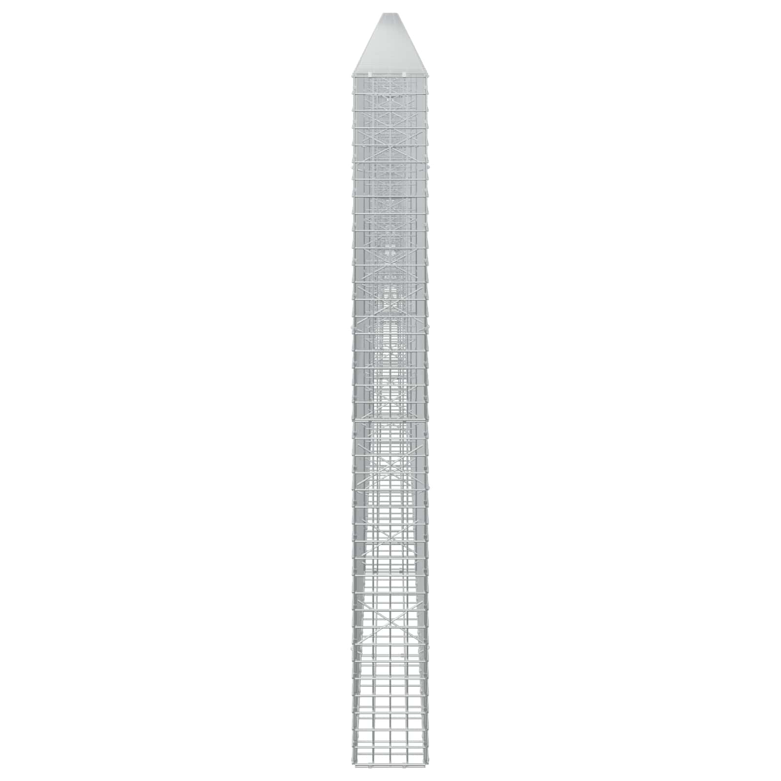 Gabion z žico 3,5 mm in mrežo 5x5 cm 1200x20x200 cm