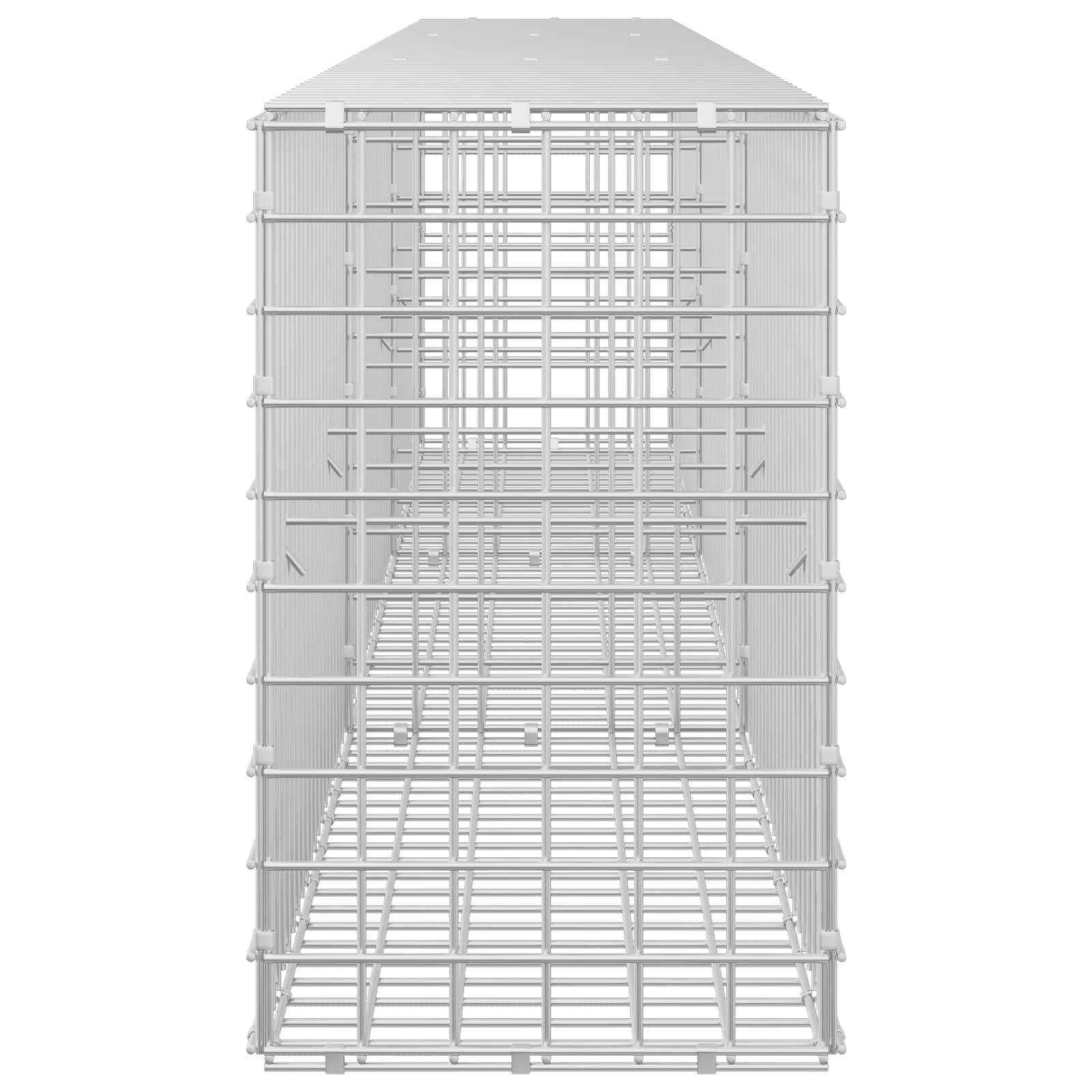 Gabion z žico 3,5 mm in mrežo 5x5 cm 300x30x50 cm