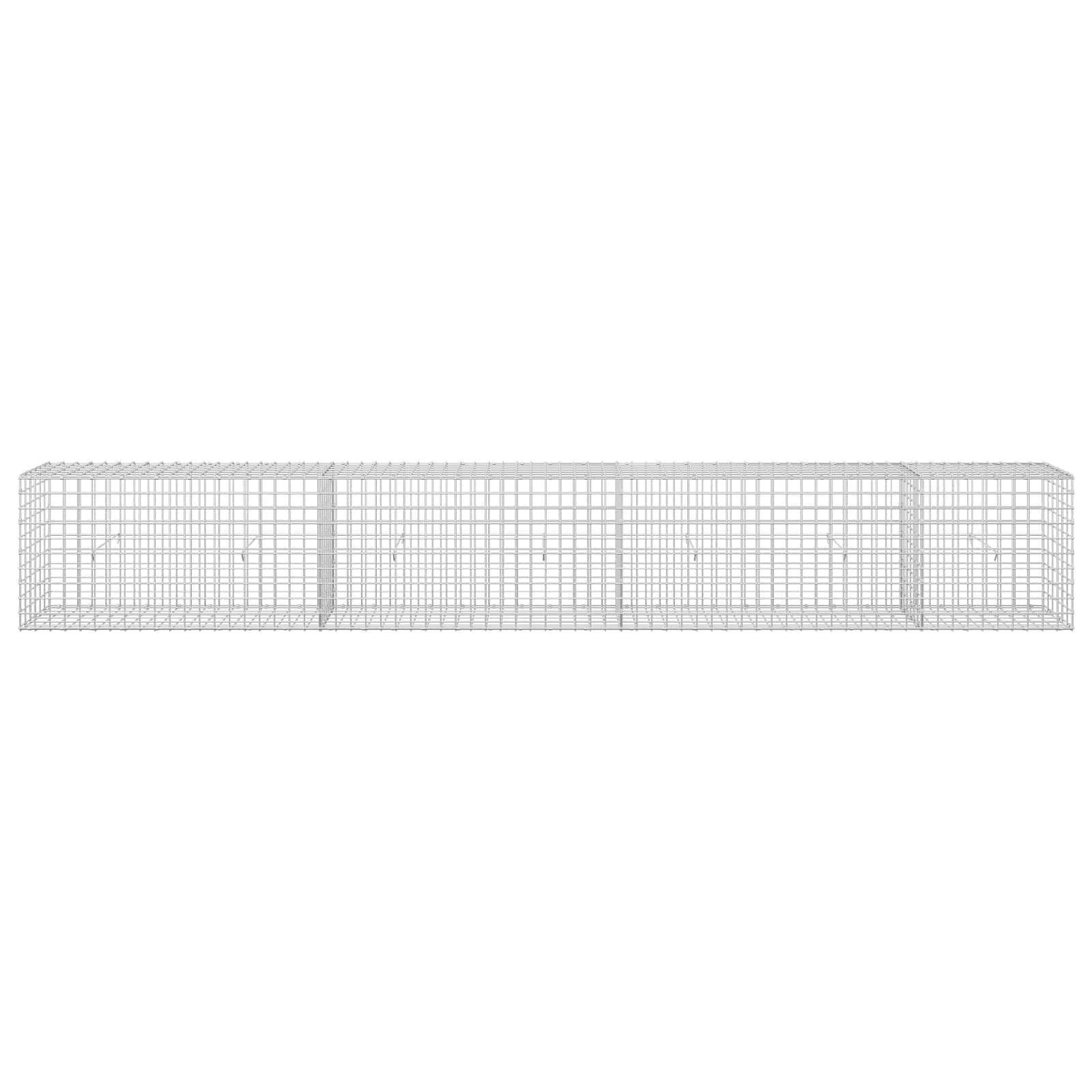 Gabion z žico 3,5 mm in mrežo 5x5 cm 350x30x50 cm