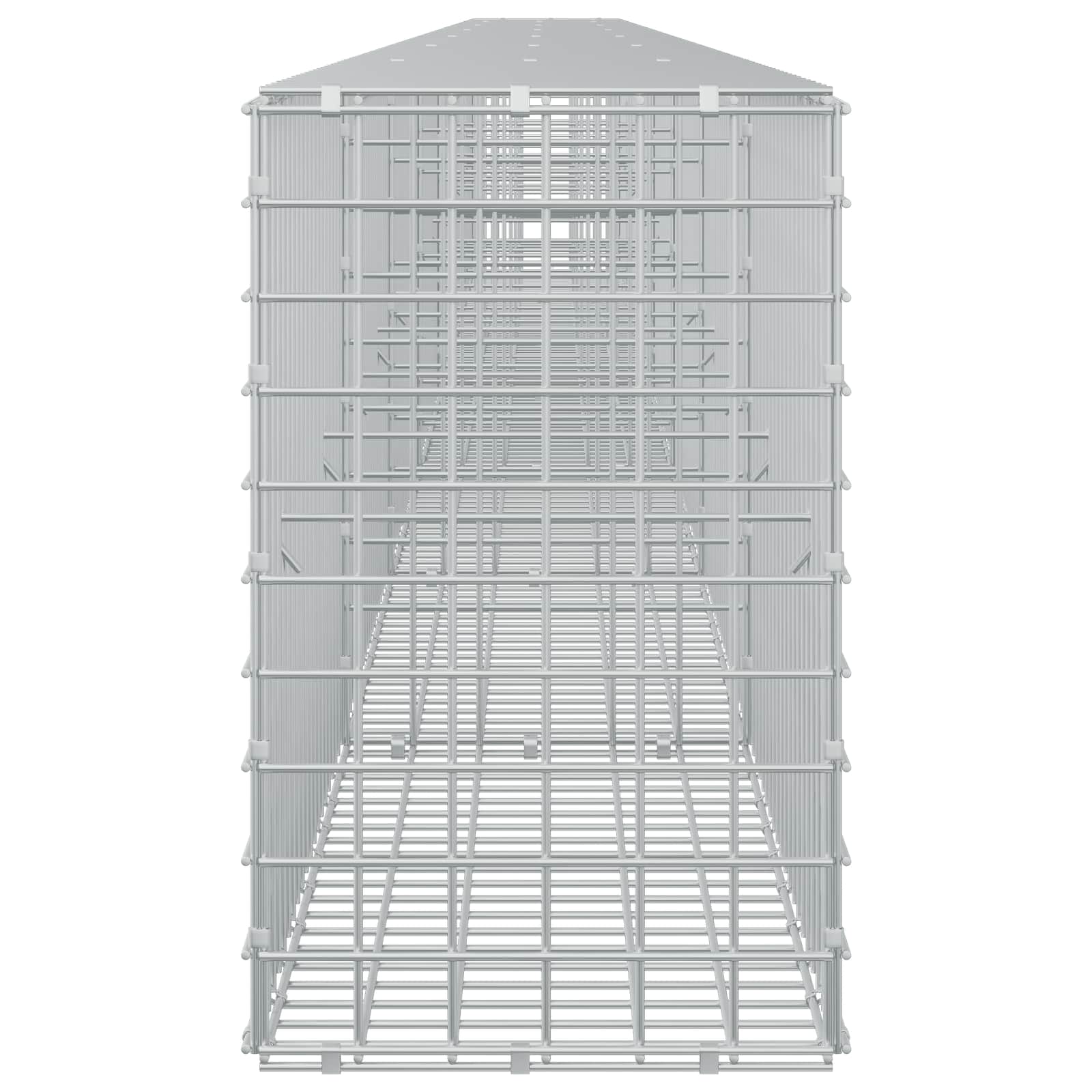 Gabion z žico 3,5 mm in mrežo 5x5 cm 700x30x50 cm