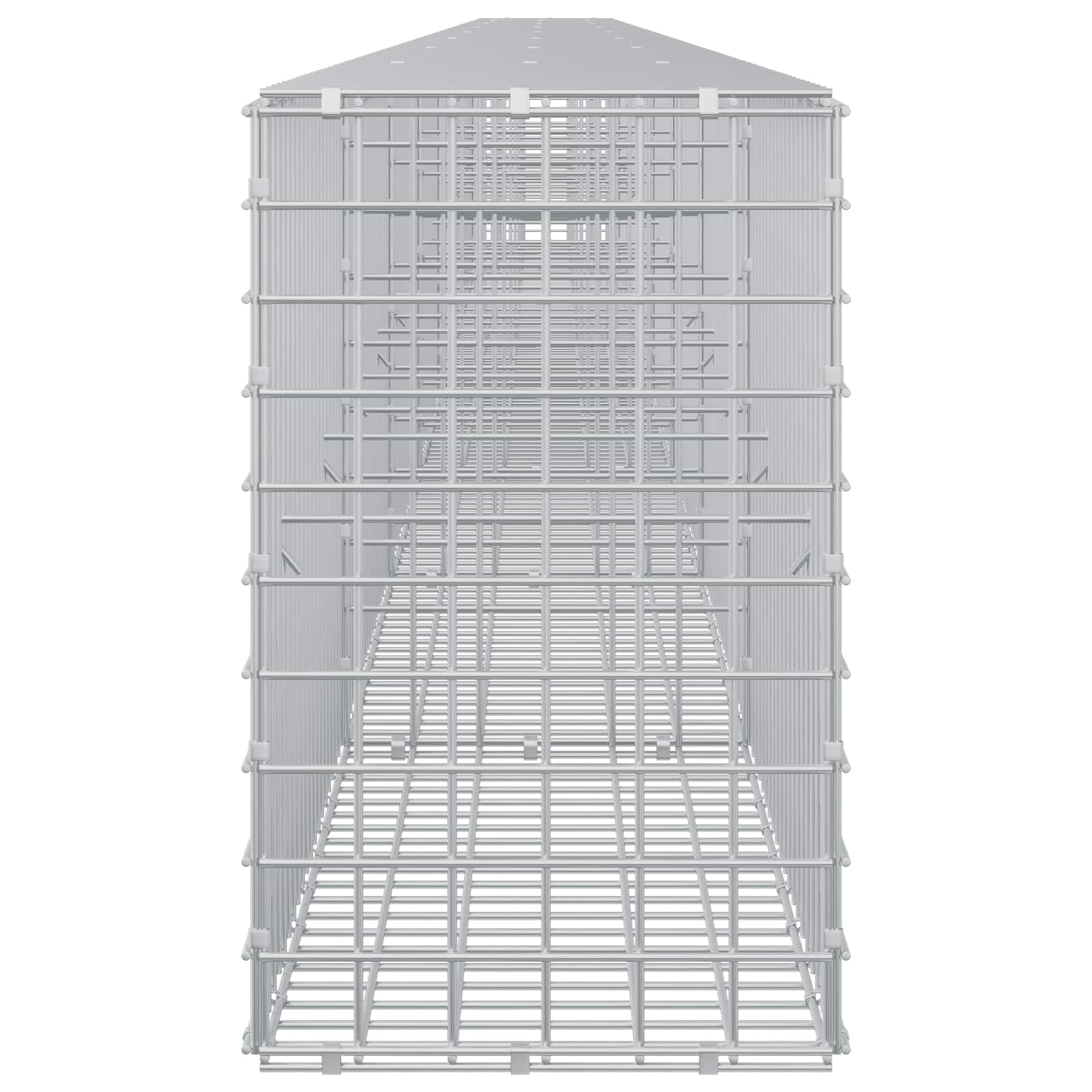 Gabion z žico 3,5 mm in mrežo 5x5 cm 800x30x50 cm