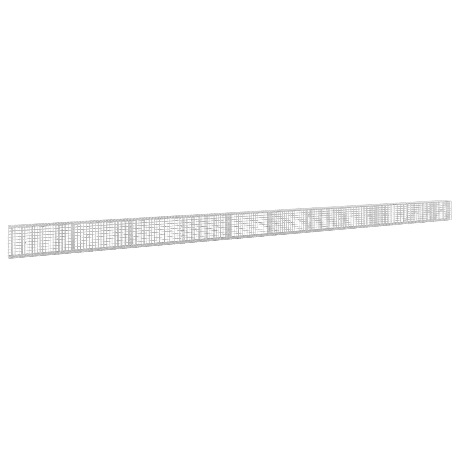 Gabion z žico 3,5 mm in mrežo 5x5 cm 1050x30x50 cm