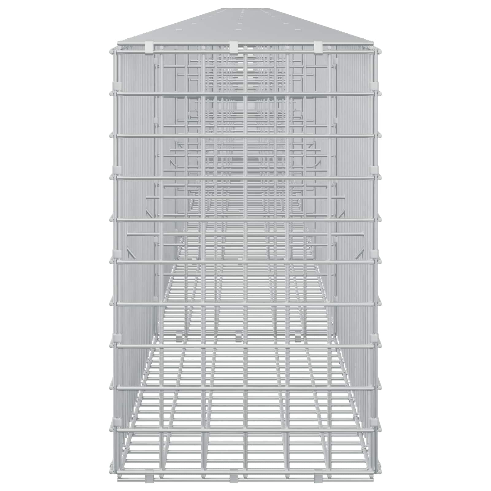 Gabion z žico 3,5 mm in mrežo 5x5 cm 1050x30x50 cm