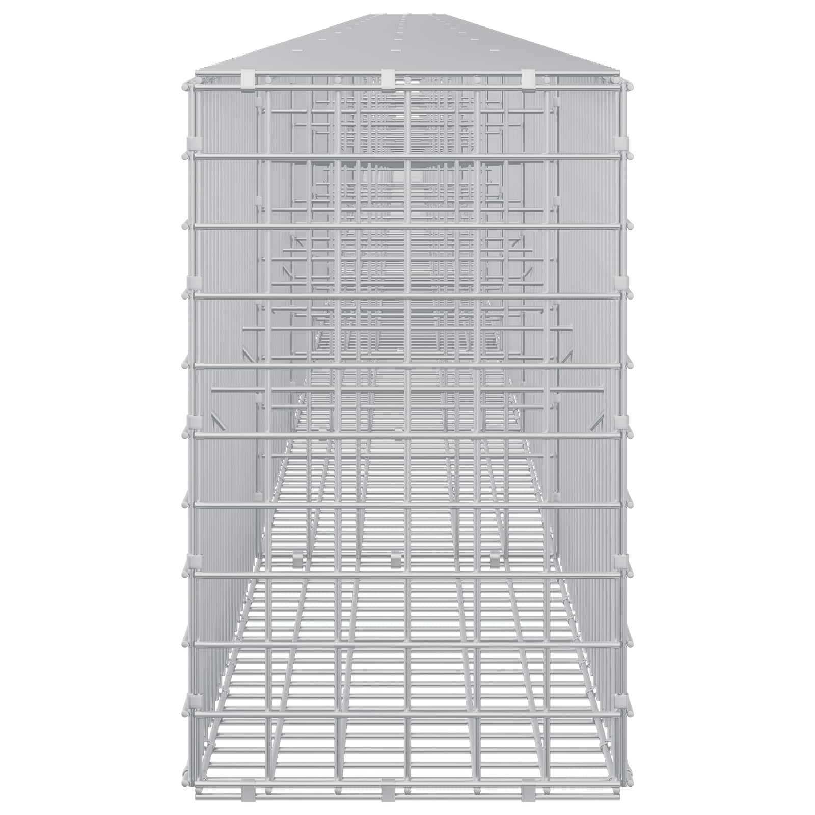 Gabion z žico 3,5 mm in mrežo 5x5 cm 1150x30x50 cm