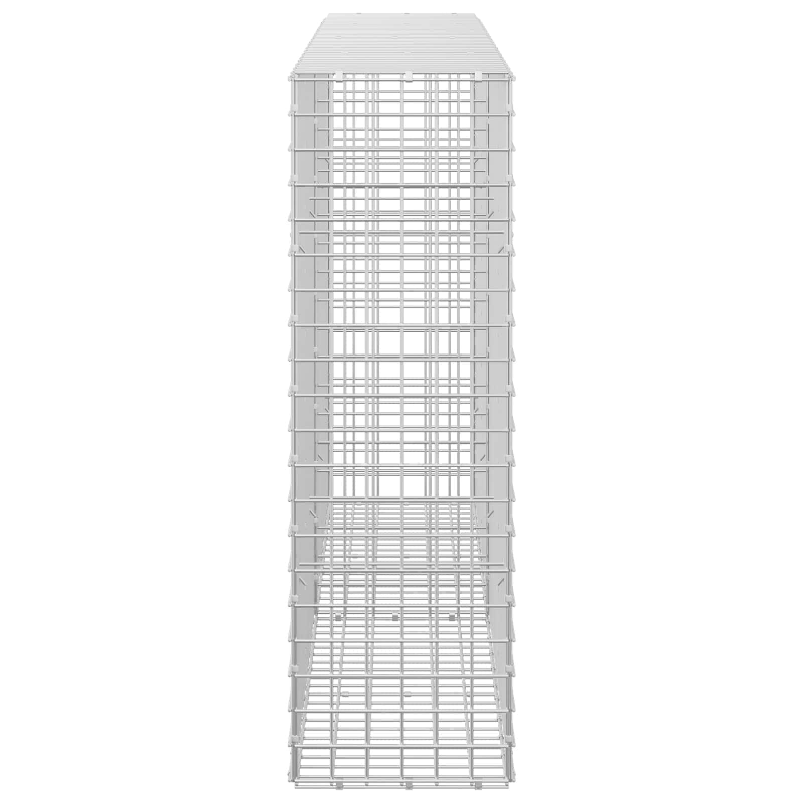 Gabion z žico 3,5 mm in mrežo 5x5 cm 200x30x100 cm